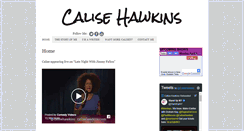 Desktop Screenshot of calisehawkins.com